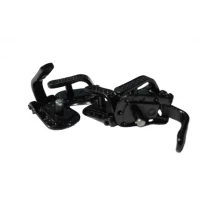 Крючок шубный черный 3см х 1см 