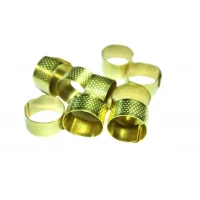 Наперсток металлический кольцо золотое Ø1.7см