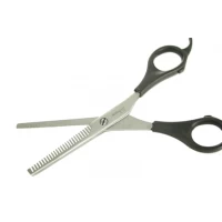 Ножницы филировочные парикхмахерские с пластиковой ручкой 15см 