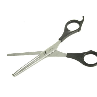 Ножницы филировочные парикхмахерские с пластиковой ручкой 15см