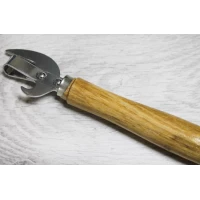 Открывалка с деревянной ручкой 15см