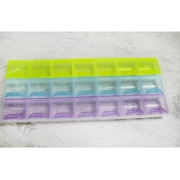 Органайзер 21 ячейка островного типа 21х9см 