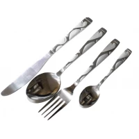 Столовый Набор Арка серебро 4шт Столовый Набор Арка серебро 4шт