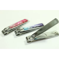 Клипер цветной с цветами 8х1.5 см 