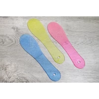 Пяткотерка широкая стеклянная цветная 23см