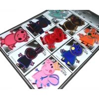 Аппликация для одежды нашивка №101/9шт/7х9см 