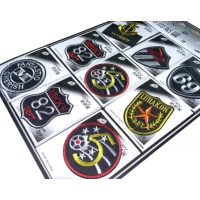 Аппликация для одежды нашивка №98/9шт/7х7см