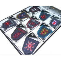 Аппликация для одежды нашивка №93/9шт/7х8см