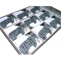 Аппликация для одежды нашивка №85/9шт/10х6см