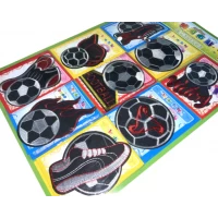 Аппликация для одежды нашивка №111/9шт/9х12см