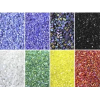 Бисер 450 грамм РУБКА набор всех цветов 7шт