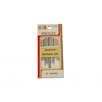 Иголки для ручного шитья ассорти GOLD – EYE Milliners 3/9/16игл