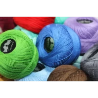 Ирис нить хлопок 100% набор всех цветов 20г/25шт