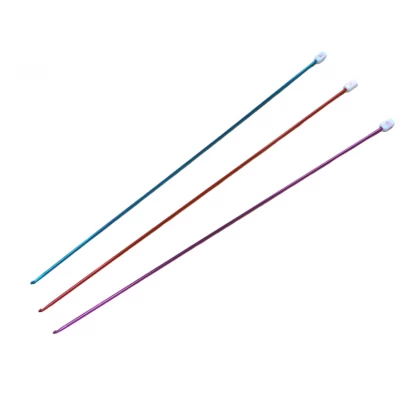 Крючок длинный цветной №2.5/35см