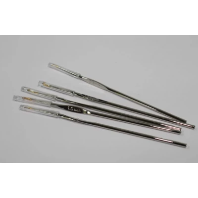 Набор крючков односторонних золотой наконечник 12см/14шт