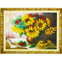 Набор для вышивания бисером 9х13см 
