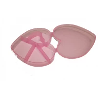 Ячейка/органайзер для рукоделия Сердце 5 отделений/13.5х13см