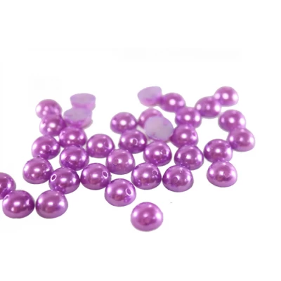 Полубусины пришивные 100гр/8мм, расцветки в ассортименте