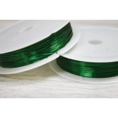 Проволока зеленая 50м/0.30мм