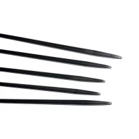 Спицы носочные металлические Panda Xiong Mao №8/4мм или 4.5мм/25см/5шт