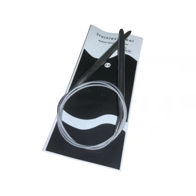 Спицы металлические круговые на тросе №8/100см