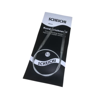 Спицы металлические круговые на тросе №6/40см