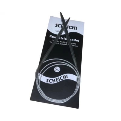 Спицы металлические круговые на тросе №6/100см