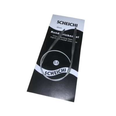 Спицы металлические круговые на тросе №5.5/40см