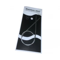 Спицы металлические круговые на тросе №4/40см