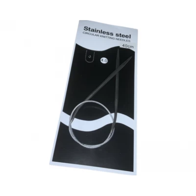 Спицы металлические круговые на тросе №4/40см
