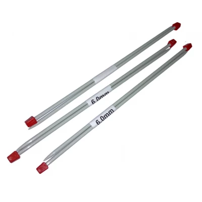 Спицы вязальные длинные тефлоновые №6/35см