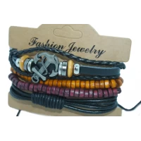 Браслет Якорь композиция из 4шт