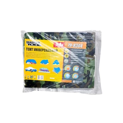 ТЕНТ ХАКИ КОМУФЛЯЖ 90гр/м2 усиленные углы 10x12м