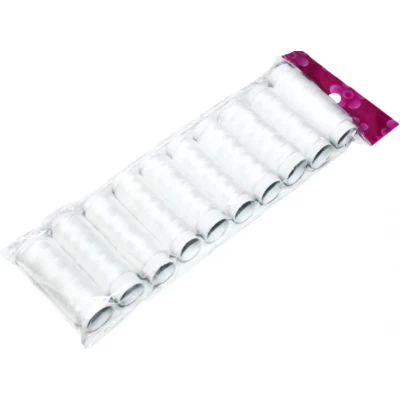 Нитки №40 Китай белые 10шт