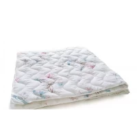 Одеяло Холлофайбер  (белое) Главтекстиль полуторное