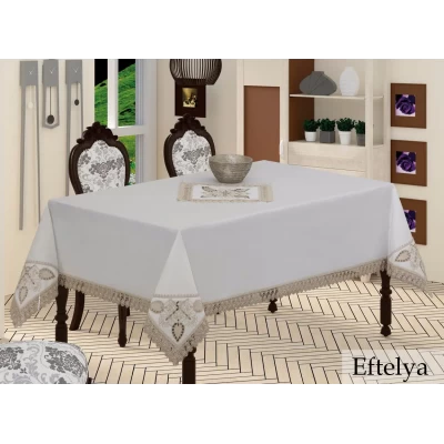 Скатерть праздничная 160*220 см,Eftelya , пр-во Турция Скатерть праздничная 160*220 см,Eftelya , пр-во Турция