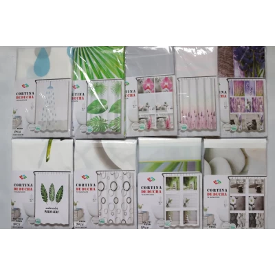 Штора силиконовая Эфиопия 180*180 см Штора силиконовая Эфиопия 180*180 см