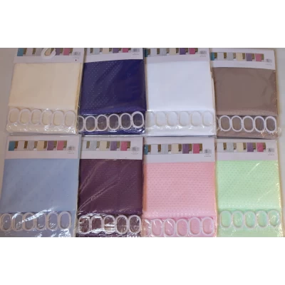 Штора однотонная с ромбами 180*180 см Штора однотонная с ромбами 180*180 см