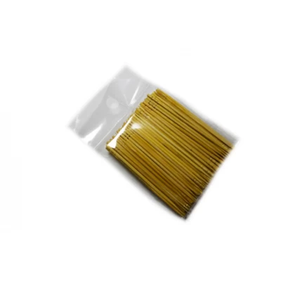 Зубочистки деревянные односторонние в пакете 100шт