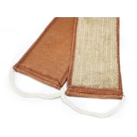 Мочалка банная с веревками кактусовая 60х11см