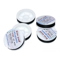 Нитки для бисера TYTAN черные №2500/0.1мм/100м