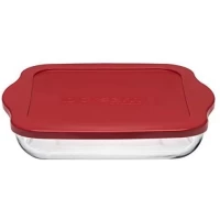 Квадратная форма для запекания с крышкой  d-32*28см, h-6см (BORCAM) Pasabahce Турция                             