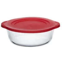 Круглая форма для запекания с крышкой 2100 мл (BORCAM) Pasabahce Турция
