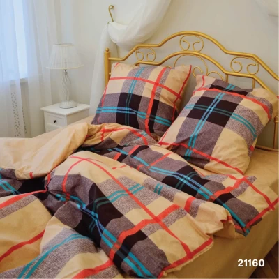 Комплект постельного белья Евро ранфорс VILUTA 21160 Комплект постельного белья Евро ранфорс VILUTA 21160