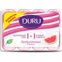 Туалетное мыло Duru 1+1 (4*90) Грейпфрут