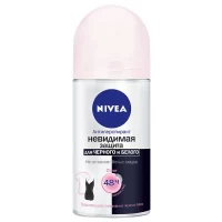 Дезодорант Nivea Clear Черное и белое Невидимый 50 мл