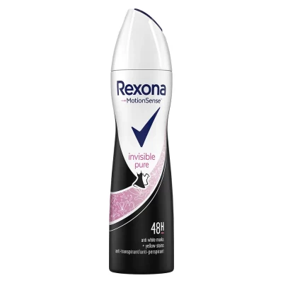 Дезодорант-антиперспирант женский Rexona Invisible pur (Чистый диамант) 150 мл