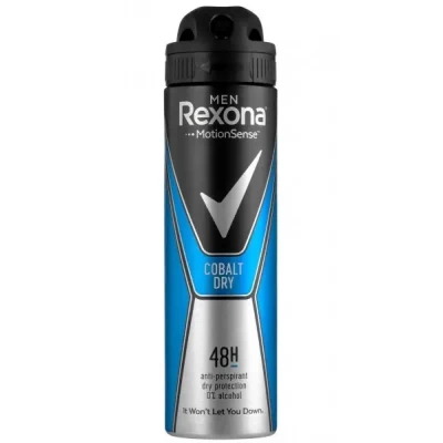 Дезодорант-антиперспирант мужской Rexona Cobalt Dry 150мл