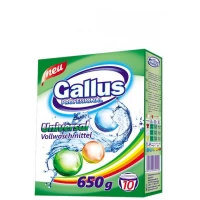 Стиральный порошок Gallus 650гр для Универсальный 10 стирок	