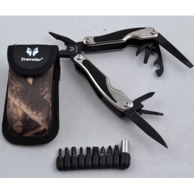 Многофункциональный нож (мультитул) Traveler 842B с комплектом бит
